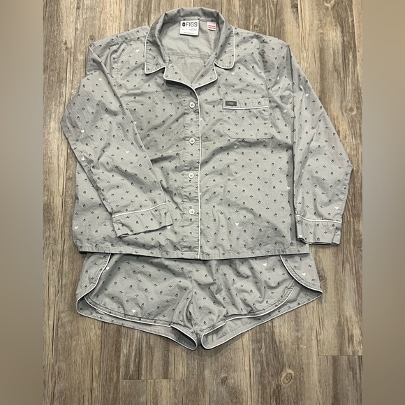 Figs pajama set- size L - Picture 5 of 6